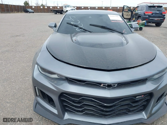 2022 Chevrolet Camaro ZL1 with VIN 1G1FK1R65N0126050, listed as a IAAI auction lot 41812386 with 20,197 mi miles. Bid and sale history available at carsss.com. Image 12.