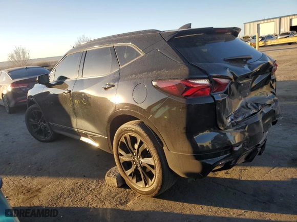2022 Chevrolet Blazer RS with VIN 3GNKBKRS6NS131444, listed as a Copart auction lot 44278405 with 64,655 mi miles and Salvage Title. Bid and sale history available at carsss.com. Image 2.