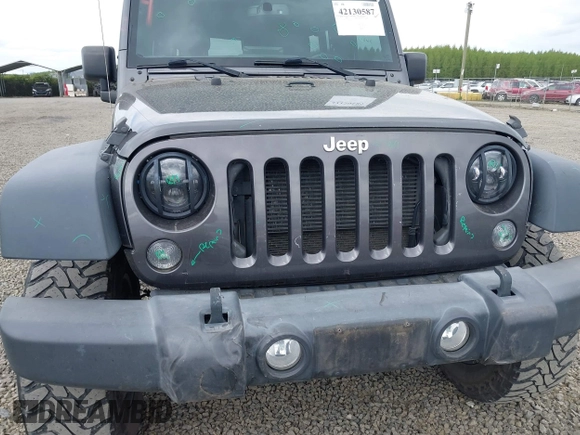 2016 Jeep Wrangler Unlimited Freedom с VIN 1C4BJWDG6GL188709, выставлен на аукционе IAAI как лот 42130587 с пробегом 70 941 миль миль и . История ставок и продаж доступна на DreamBid. Изображение 6.