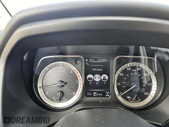 2016 Nissan Titan SL with VIN 1N6BA1F46GN512782, listed as a Copart auction lot 56707315 with 123,503 mi miles and Clean title. Bid and sale history available at DreamBid. Image 8.