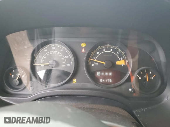 2017 Jeep Patriot Sport SE with VIN 1C4NJPBA1HD201346, listed as a Copart auction lot 44965075 with 64,179 mi miles and Salvage Title. Bid and sale history available at carsss.com. Image 9.