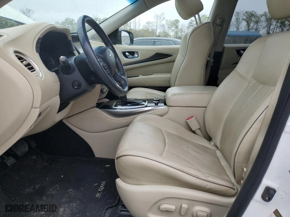 2016 Infiniti QX60 with VIN 5N1AL0MM0GC531647, listed as a Copart auction lot 51068395 with 110,745 mi miles and Salvage Title. Bid and sale history available at carsss.com. Image 7.