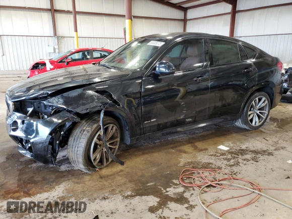 2016 BMW X6 xDrive35i with VIN 5UXKU2C52G0N82739, listed as a Copart auction lot 65305373 with 117,977 mi miles. Bid and sale history available at carsss.com. Image 1.