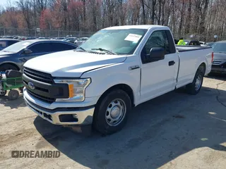 2018 Ford F-150 XL with VIN 1FTMF1CB7JKC77821, listed as a IAAI auction lot 41837002 with 128,867 mi miles. Bid and sale history available at carsss.com. Image 17.