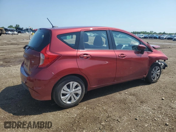2017 Nissan Note SV with VIN 3N1CE2CP3HL358553, listed as a Copart auction lot 60897425 with 65,447 mi miles and Salvage title. Bid and sale history available at DreamBid. Image 3.
