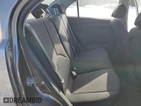 2011 Kia Rio with VIN KNADH4B32B6915325, listed as a Copart auction lot 86824074 with 167,410 mi miles and Salvage Title. Bid and sale history available at DreamBid. Image 10.