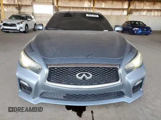 2017 Infiniti Q50 Premium with VIN JN1EV7AR0HM832300, listed as a Copart auction lot 60761625 with 186,479 mi miles and Clean title. Bid and sale history available at DreamBid. Image 5.