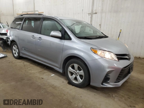 2018 Toyota Sienna LE Auto Access Seat with VIN 5TDKZ3DCXJS955049, listed as a Copart auction lot 56515175 with 75,293 mi miles and Salvage title. Bid and sale history available at DreamBid. Image 4.