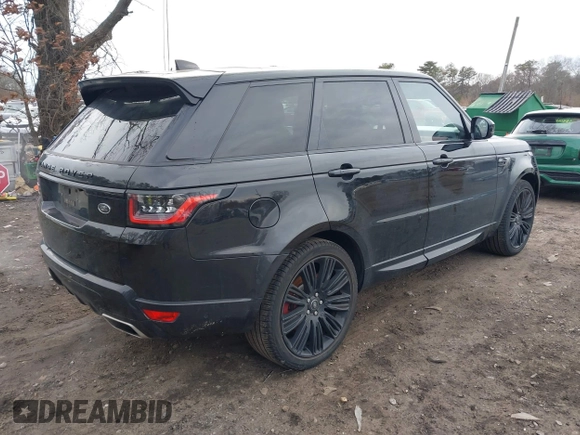2022 Land Rover Range Rover Sport HSE Dynamic with VIN SALWR2SE1NA202134, listed as a IAAI auction lot 41617368 with 86,852 mi miles and . Bid and sale history available at DreamBid. Image 4.