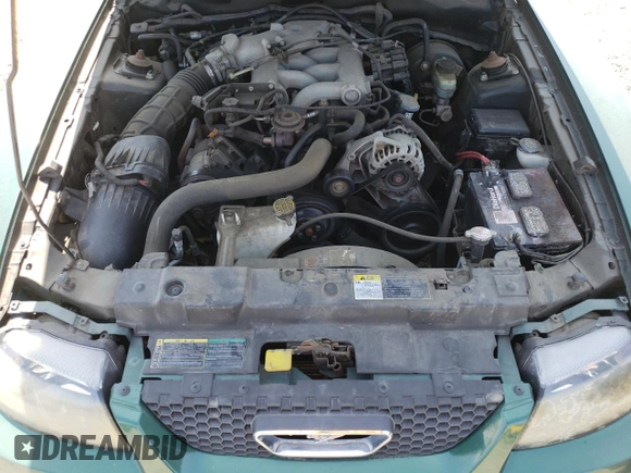2003 Ford Mustang Deluxe z VIN 1FAFP44493F325215, wystawiony jako Copart lot #53830355 z przebiegiem 58 002 mil mil oraz Czysty tytuł • Clean title. Historia ofert i sprzedaży dostępna na DreamBid. Obrazek 11.