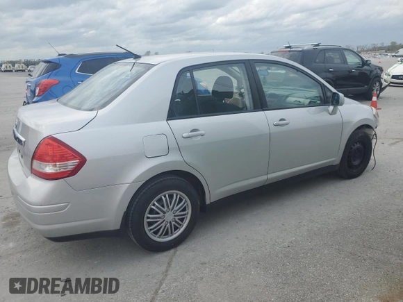 2010 Nissan Versa S with VIN 3N1BC1AP2AL382265, listed as a Copart auction lot 51598365 with 354,098 mi miles and Salvage Title. Bid and sale history available at DreamBid. Image 3.