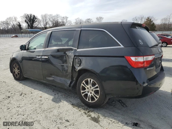 2011 Honda Odyssey EX-L with VIN 5FNRL5H64BB010524, listed as a Copart auction lot 44403965 with 227,841 mi miles and Salvage Title. Bid and sale history available at carsss.com. Image 2.