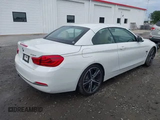 2018 BMW 4 Series 430i with VIN WBA4Z1C50JEE43919, listed as a IAAI auction lot 42645287 with 36,206 mi miles and . Bid and sale history available at DreamBid. Image 4.