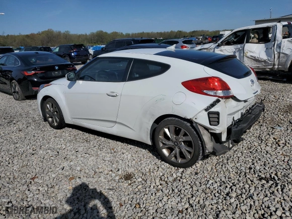 2016 Hyundai Veloster with VIN KMHTC6AD6GU276920, listed as a Copart auction lot 51058515 with 79,810 mi miles and Salvage Title. Bid and sale history available at carsss.com. Image 2.