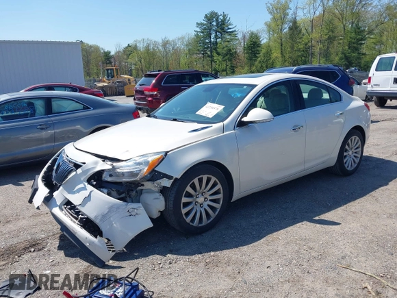 2013 Buick Regal Turbo Premium 1 with VIN 2G4GS5EVXD9249455, listed as a IAAI auction lot 42230578 with 67,116 mi miles and . Bid and sale history available at DreamBid. Image 2.