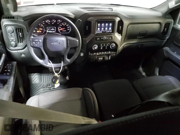 2022 Chevrolet Silverado 1500 Custom Trail Boss with VIN 3GCPDCED9NG673954, listed as a Copart auction lot 84696954 with 31,744 mi miles and Salvage Title. Bid and sale history available at DreamBid. Image 8.