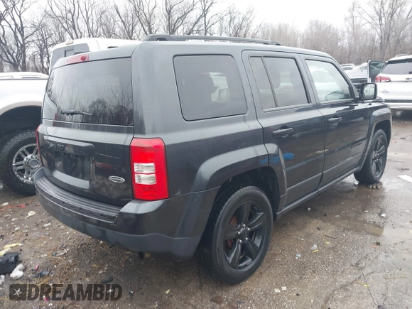 2014 Jeep Patriot Altitude with VIN 1C4NJPBA2ED814152, listed as a IAAI auction lot 41465956 with 82,273 mi miles and . Bid and sale history available at DreamBid. Image 4.