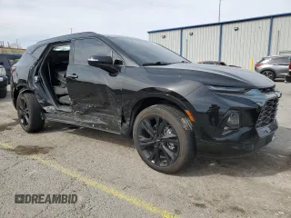 2021 Chevrolet Blazer RS z VIN 3GNKBERSXMS581453, wystawiony jako Copart lot #52261965 z przebiegiem 74 137 mil mil oraz Szkoda całkowita • Salvage title. Historia ofert i sprzedaży dostępna na DreamBid. Obrazek 4.
