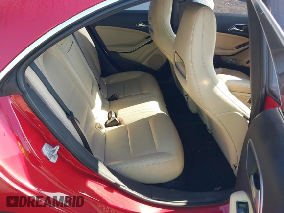 2015 Mercedes-Benz CLA 250 with VIN WDDSJ4GB3FN177437, listed as a IAAI auction lot 42481056 with 93,473 mi miles and . Bid and sale history available at DreamBid. Image 8.