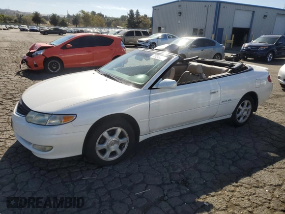 2002 Toyota Solara SE with VIN 2T1FF28P42C567794, listed as a Copart auction lot 77245334 with 200,941 mi miles and Clean Title. Bid and sale history available at DreamBid. Image 1.