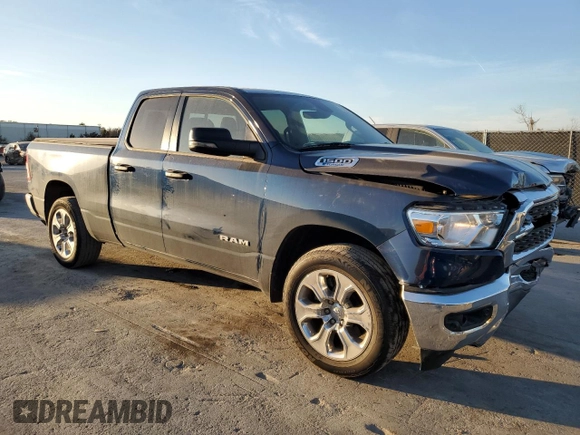 2023 Ram 1500 Big Horn with VIN 1C6RRFBG1PN591521, listed as a Copart auction lot 43385565 with 44,038 mi miles and Salvage Title. Bid and sale history available at carsss.com. Image 4.
