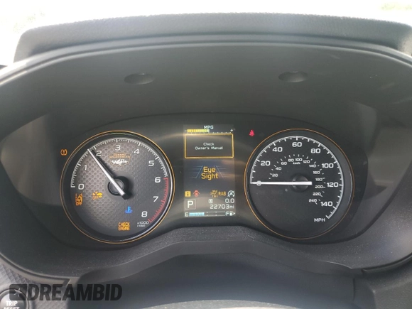 2023 Subaru Forester Wilderness with VIN JF2SKAMC3PH470954, listed as a Copart auction lot 62532295 with 22,703 mi miles and Salvage title. Bid and sale history available at DreamBid. Image 9.