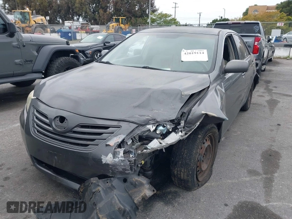 2007 Toyota Camry CE with VIN 4T1BE46K97U100171, listed as a IAAI auction lot 42019114 with 200,840 mi miles. Bid and sale history available at carsss.com. Image 2.