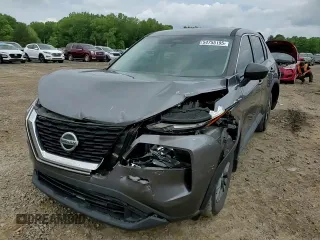 2021 Nissan Rogue S with VIN 5N1AT3AA2MC847641, listed as a Copart auction lot 54755195 with 62,121 mi miles and Salvage title. Bid and sale history available at DreamBid. Image 14.