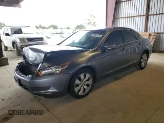 2008 Honda Accord EX-L z VIN JHMCP26888C018076, wystawiony jako Copart lot #59992025 z przebiegiem 79 259 mil mil oraz Szkoda całkowita • Salvage title. Historia ofert i sprzedaży dostępna na DreamBid. Obrazek 1.