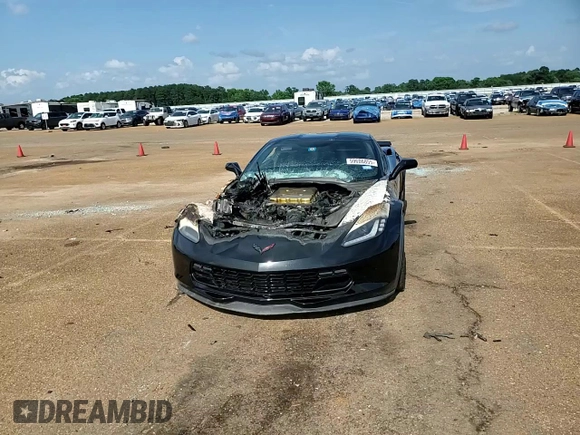 2016 Chevrolet Corvette Z06 1LZ with VIN 1G1YP2D60G5612360, listed as a Copart auction lot 59606855 with 88,050 mi miles and Salvage title. Bid and sale history available at DreamBid. Image 13.