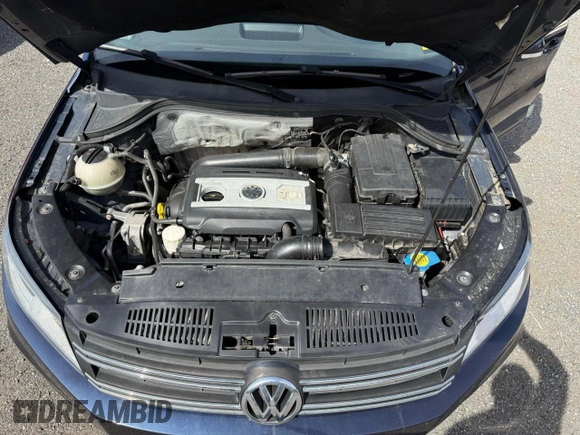 2016 Volkswagen Tiguan S with VIN WVGBV7AX1GW001756, listed as a Copart auction lot 53538165 with 105,641 mi miles and Clean Title. Bid and sale history available at DreamBid. Image 7.
