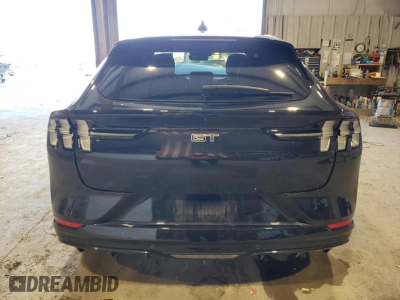2023 Ford Mustang Mach-E GT with VIN 3FMTK4SXXPMA12295, listed as a Copart auction lot 42808105 with 7,640 mi miles and Salvage Title. Bid and sale history available at DreamBid. Image 6.