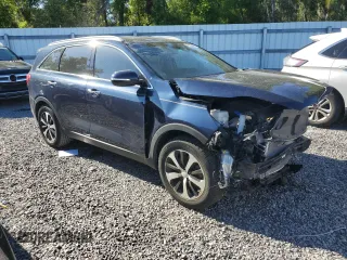 2017 Kia Sorento EX V6 with VIN 5XYPH4A50HG301348, listed as a Copart auction lot 49670465 with 74,566 mi miles and Salvage Title. Bid and sale history available at carsss.com. Image 4.