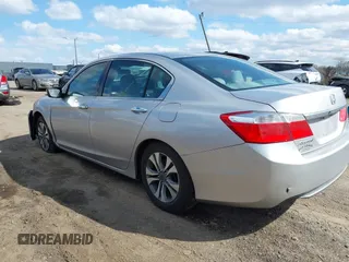 2015 Honda Accord LX with VIN 1HGCR2F36FA000864, listed as a IAAI auction lot 41990265 with 141,807 mi miles. Bid and sale history available at carsss.com. Image 3.