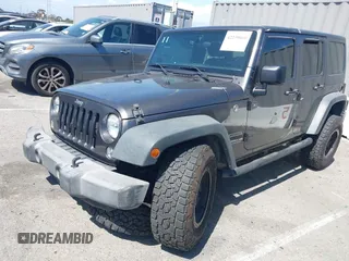 2016 Jeep Wrangler Unlimited Sport z VIN 1C4BJWDG7GL229364, wystawiony jako IAAI lot #42239069 z przebiegiem 87 001 mil mil oraz . Historia ofert i sprzedaży dostępna na DreamBid. Obrazek 2.