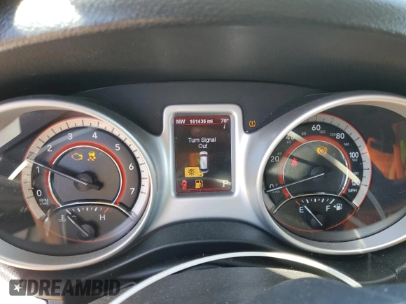 2012 Dodge Journey Crew with VIN 3C4PDCDGXCT146909, listed as a Copart auction lot 49216555 with 161,436 mi miles and Salvage title. Bid and sale history available at DreamBid. Image 9.