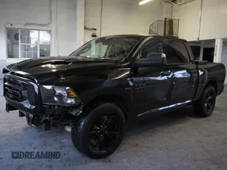 2018 Ram 1500 Big Horn with VIN 1C6RR6LM8JS354103, listed as a Copart auction lot 70140234 with 100,765 mi miles and Salvage Title. Bid and sale history available at carsss.com. Image 2.