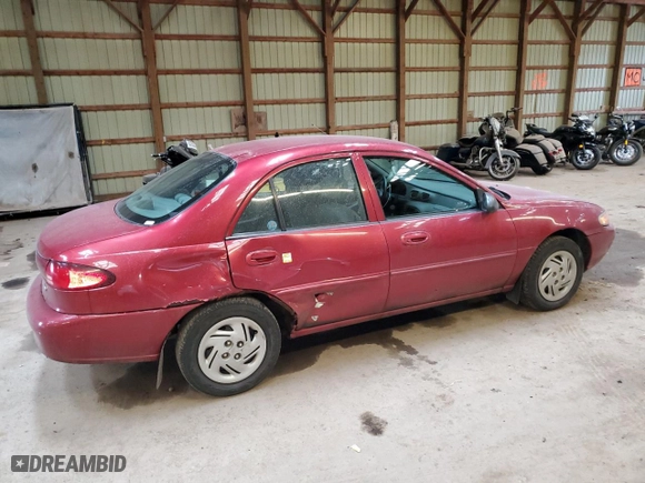 1999 Ford Escort SE with VIN 1FAFP13P4XW150369, listed as a Copart auction lot 72445514 with NaN miles and Clean Title. Bid and sale history available at carsss.com. Image 3.