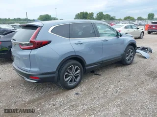2022 Honda CR-V EX with VIN 7FARW2H55NE027998, listed as a IAAI auction lot 40089442 with 29,880 mi miles. Bid and sale history available at carsss.com. Image 4.