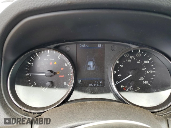 2020 Nissan Rogue SV z VIN KNMAT2MT8LP542499, wystawiony jako Copart lot #54940805 z przebiegiem 109 448 mil mil oraz Szkoda całkowita • Salvage title. Historia ofert i sprzedaży dostępna na DreamBid. Obrazek 9.