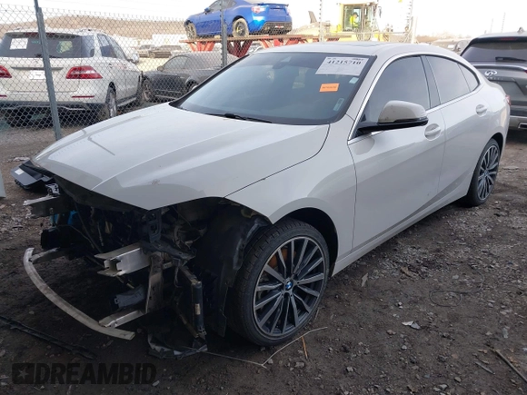 2021 BMW 2 Series 228i xDrive with VIN WBA73AK07M7H56978, listed as a IAAI auction lot 41215710 with 77,965 mi miles and . Bid and sale history available at DreamBid. Image 17.
