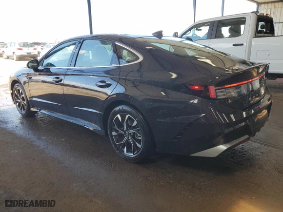 2025 Hyundai Sonata SEL with VIN KMHL64JA1SA462568, listed as a Copart auction lot 50722585 with 1,196 mi miles and Salvage Title. Bid and sale history available at carsss.com. Image 2.