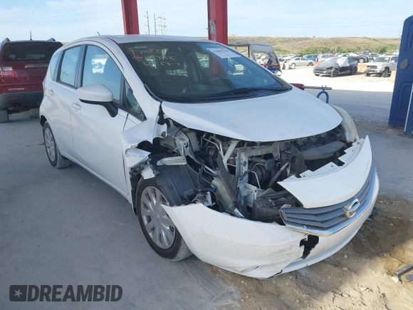 2015 Nissan Note SV with VIN 3N1CE2CP4FL436688, listed as a IAAI auction lot 42082558 with 85,965 mi miles and . Bid and sale history available at DreamBid. Image 1.