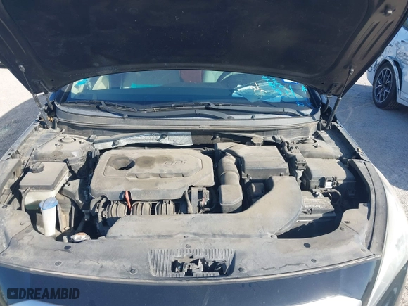 2015 Hyundai Sonata 2.4L SE with VIN 5NPE24AF0FH163432, listed as a IAAI auction lot 42005069 with 186,390 mi miles. Bid and sale history available at carsss.com. Image 10.
