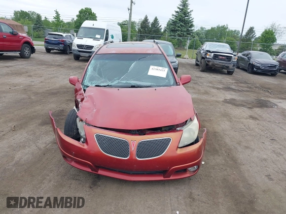 2005 Pontiac Vibe with VIN 5Y2SL63855Z483511, listed as a IAAI auction lot 42303425 with 86,224 mi miles and . Bid and sale history available at DreamBid. Image 12.