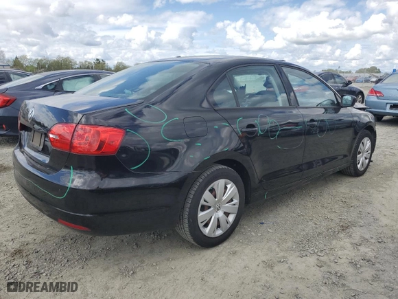2012 Volkswagen Jetta Sedan S with VIN 3VW1K7AJ5CM337583, listed as a Copart auction lot 50997245 with 126,195 mi miles and Salvage Title. Bid and sale history available at carsss.com. Image 3.