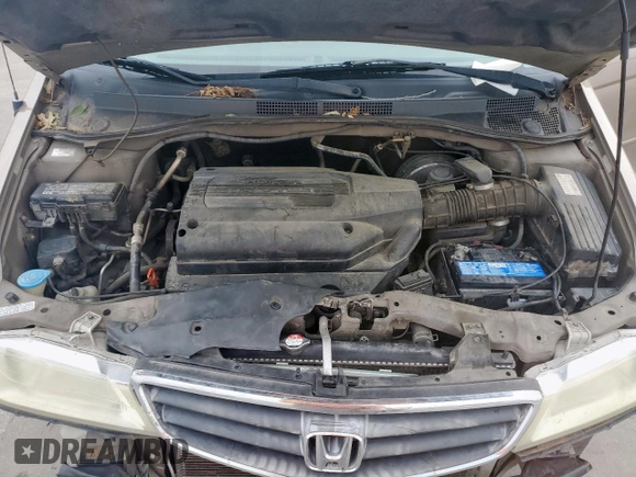 2004 Honda Odyssey EX-L with VIN 5FNRL18944B107051, listed as a Copart auction lot 58542335 with 207,951 mi miles and Salvage title. Bid and sale history available at DreamBid. Image 12.