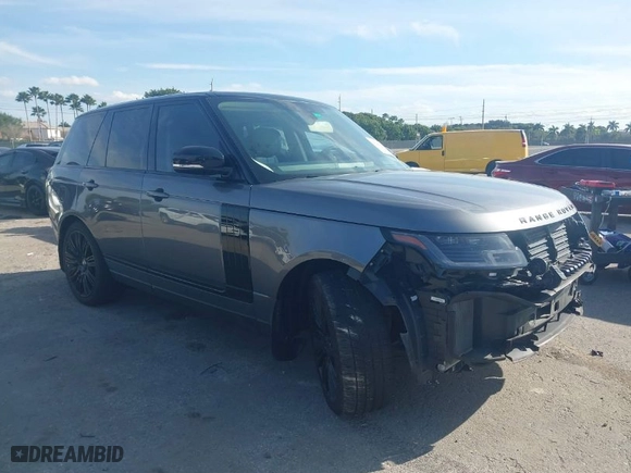 2019 Land Rover Range Rover with VIN SALGS2RE8KA528149, listed as a IAAI auction lot 41256542 with NaN miles. Bid and sale history available at carsss.com. Image 1.