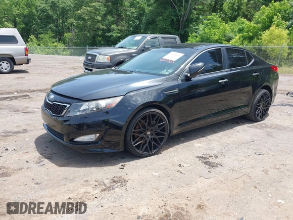 2013 Kia Optima SX with VIN 5XXGR4A67DG117092, listed as a IAAI auction lot 42270612 with Not provided miles and . Bid and sale history available at DreamBid. Image 2.