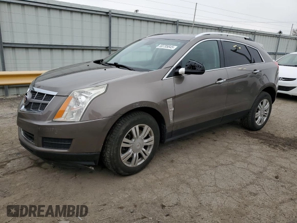 2011 Cadillac SRX Luxury Collection with VIN 3GYFNDEY6BS675617, listed as a Copart auction lot 50735845 with 123,351 mi miles and Salvage Title. Bid and sale history available at carsss.com. Image 1.